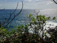 Falaise sentier du littoral devant la propriété